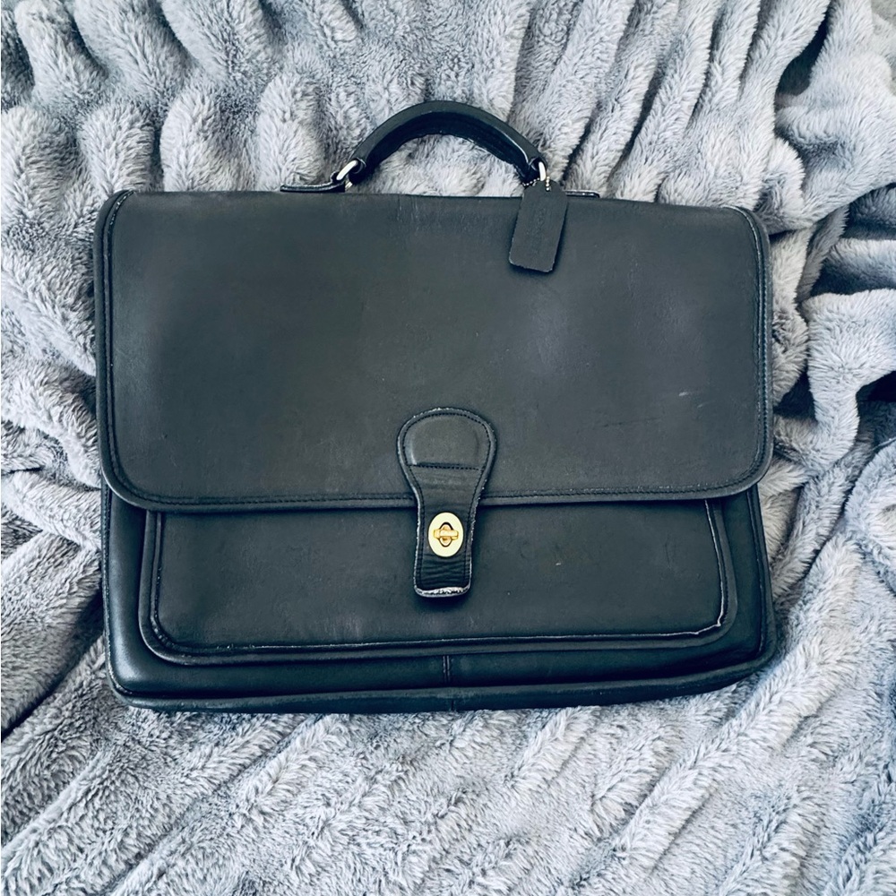 Vintage Coach Metropolitan 5180 briefcase. - Picture 2 of 7
